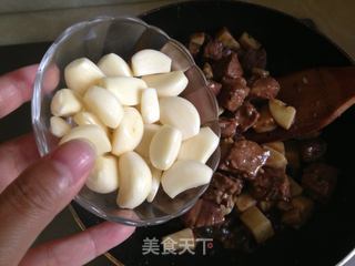 【杏鲍菇蒜香小牛肉】的做法步骤:11