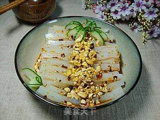 爽口小凉菜------------【香辣豌豆凉粉】的做法步骤:20