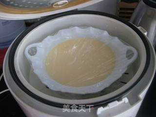 牛奶蒸鸡蛋的做法步骤:6