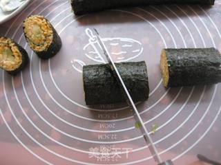 枸杞水果寿司的做法步骤:14
