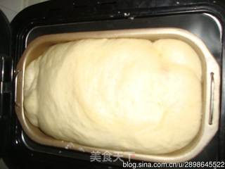 马苏里拉肉松面包的做法步骤:8