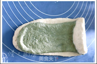 双色抹茶吐司的做法步骤:17