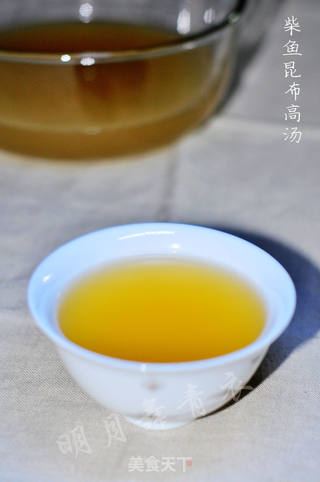 柴鱼昆布高汤的做法步骤:5