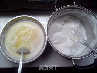 松软可口色泽金黄的———电饭锅海绵牛奶葡萄干蛋糕的做法步骤:8