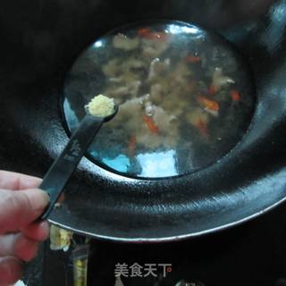 尖椒瘦肉面的做法步骤：6