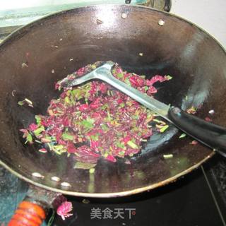 苋菜炒饭的做法步骤：4