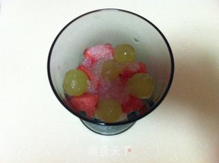 水果椰汁西米露的做法步骤:4