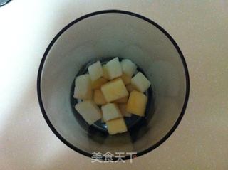 水果椰汁西米露的做法步骤:3