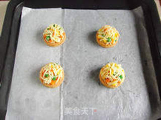 【饼底小披萨】--- 和女儿一起做美食的做法步骤:8