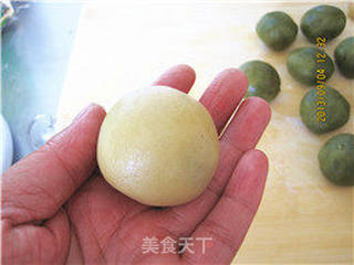 哈密瓜馅月饼的做法步骤:10