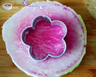 减肥的开胃菜---心里美泡菜的做法步骤:3