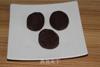 我的最爱——豆沙蛋黄月饼的做法步骤:10