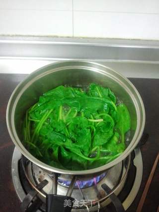 【史云生浓醇高汤试用报告】蘑菇菠菜肉丸面的做法步骤:6