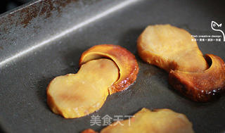 盐烤松茸的做法步骤:4