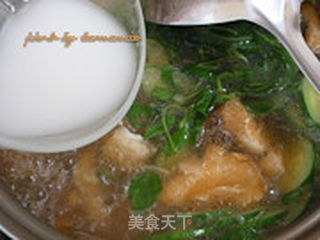 鱼骨瓜片汤的做法步骤:10
