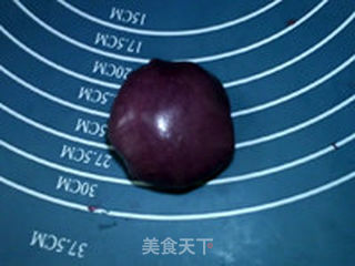 桃山紫薯奶香樱桃月饼的做法步骤:16