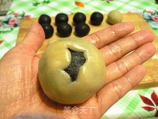 广式豆沙月饼的做法步骤:7