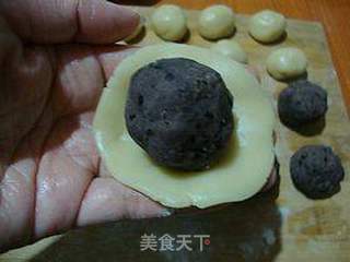 月圆中秋--------【广式豆沙月饼】的做法步骤:7