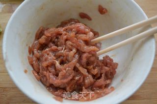 【豆角肉丝炒面】的做法步骤：5