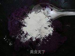 月饼馅料自己做-------【奶香紫薯馅】的做法步骤:6