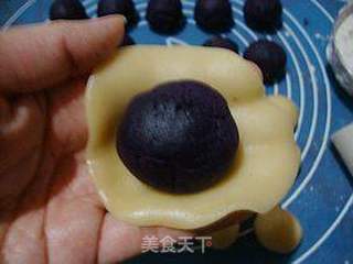 月圆中秋--------【广式紫薯月饼】的做法步骤:7