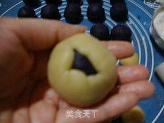 月圆中秋--------【广式紫薯月饼】的做法步骤:8