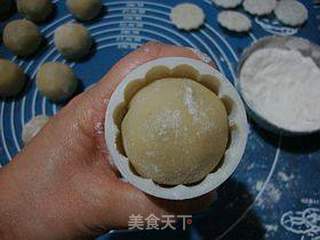 月圆中秋--------【广式紫薯月饼】的做法步骤:10