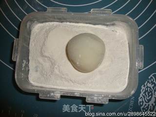 紫薯冰皮月饼的做法步骤:12