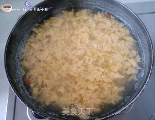 鸡蛋玉米羹的做法步骤:6