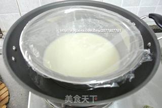 抹茶馅冰皮月饼的做法步骤:4