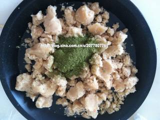 抹茶馅冰皮月饼的做法步骤:7