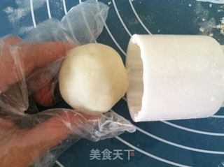 抹茶馅冰皮月饼的做法步骤:12