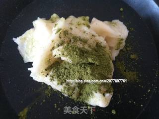 抹茶红豆沙冰皮月饼的做法步骤：7