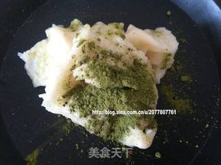 抹茶红豆沙冰皮月饼的做法步骤:7