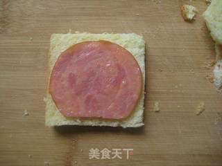 西多士的做法步骤:3