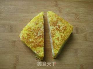 西多士的做法步骤:8