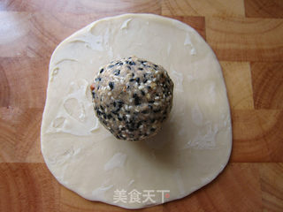 不用烤箱打月饼:苏式椒盐&枣泥月饼的做法步骤:31