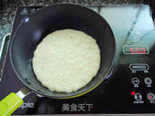 【米饭鸡蛋饼】--- 一碗剩米饭的华丽转身的做法步骤:8