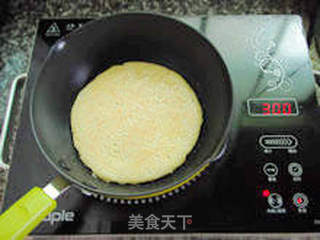 【米饭鸡蛋饼】--- 一碗剩米饭的华丽转身的做法步骤:10