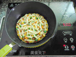 【米饭鸡蛋饼】--- 一碗剩米饭的华丽转身的做法步骤:14