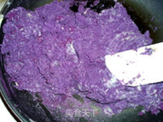 紫薯豆沙馅的做法步骤:4