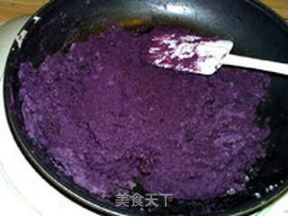 紫薯豆沙馅的做法步骤:6
