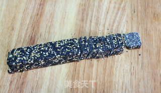 【黑白芝麻酥块】的做法步骤:9
