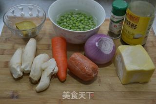 满足你的“拉丝”情节-【咖喱焗饭】的做法步骤：1