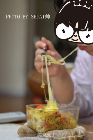 满足你的“拉丝”情节-【咖喱焗饭】的做法步骤:12