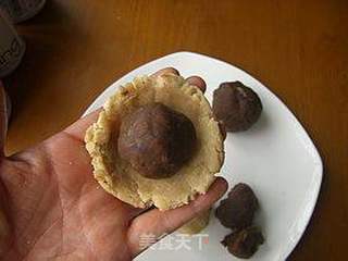 免烤的咖啡莲蓉月饼的做法步骤:6