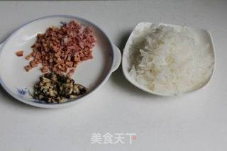 培根火腿萝卜糕的做法步骤:2