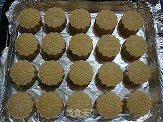 月圆中秋----------【广式草莓豆沙月饼】的做法步骤:14