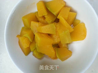 松香软糯之南瓜松糕的做法步骤：1