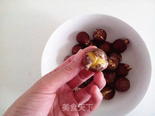 栗蓉酥皮月饼的做法步骤:4